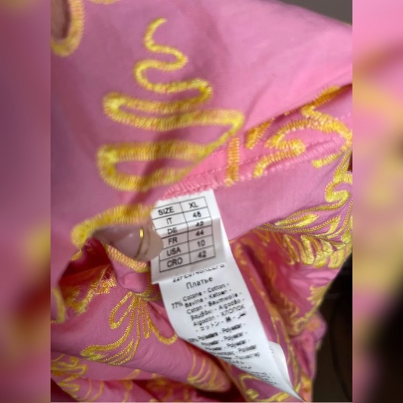 Anthropologie Beatrice B Square-Neck Midi Dress Size XL - Picture 7 of 8